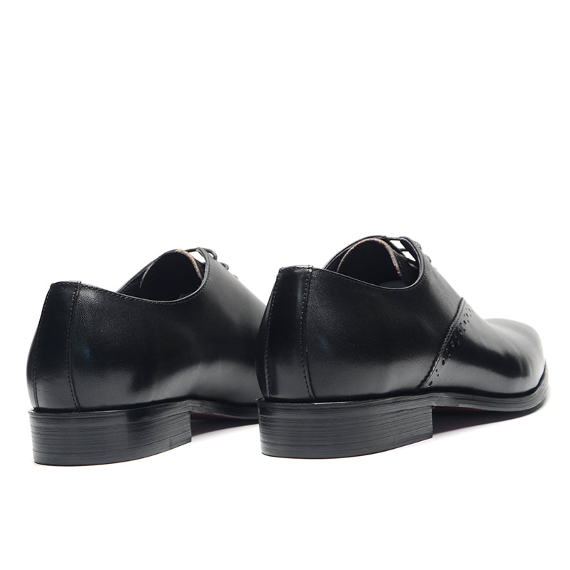 LaceLux Exotic Lace Up Oxford Shoes