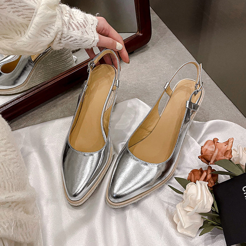 Granderie Veltique Slip-On Wedges