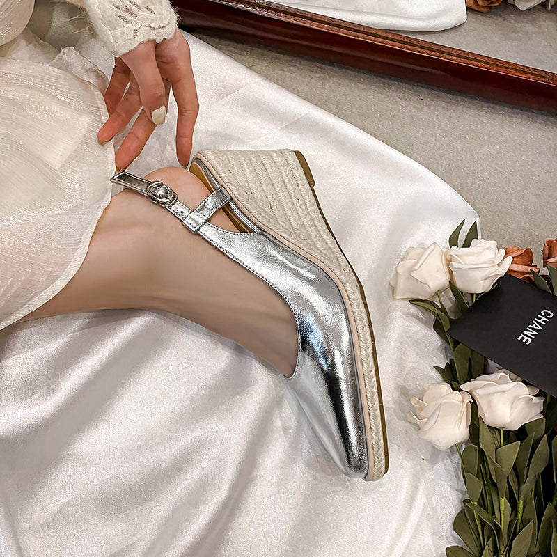 Granderie Veltique Slip-On Wedges