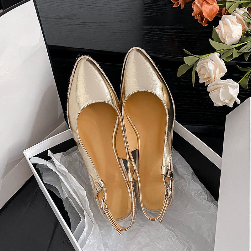 Granderie Veltique Slip-On Wedges