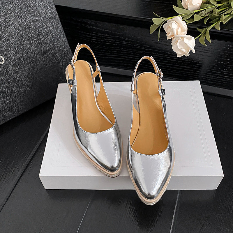 Granderie Veltique Slip-On Wedges