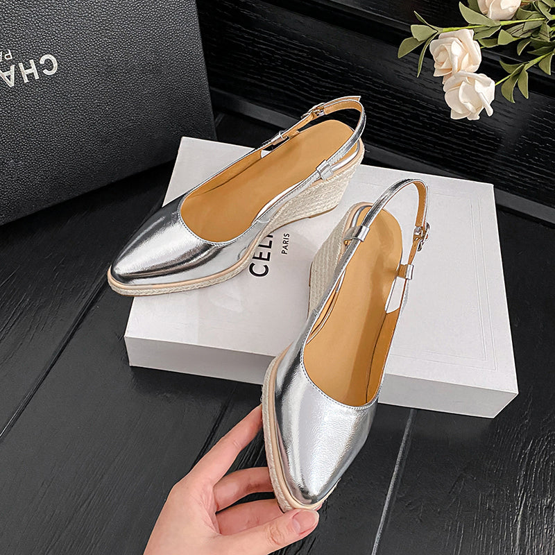 Granderie Veltique Slip-On Wedges