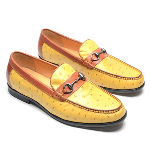 Elegant Round-Toe Cow Leather Loafers