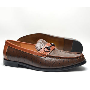 Elegant Round-Toe Cow Leather Loafers