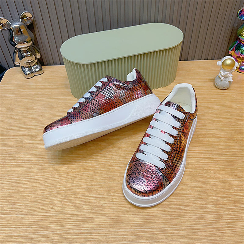 Vault Low-Top – Snake Red