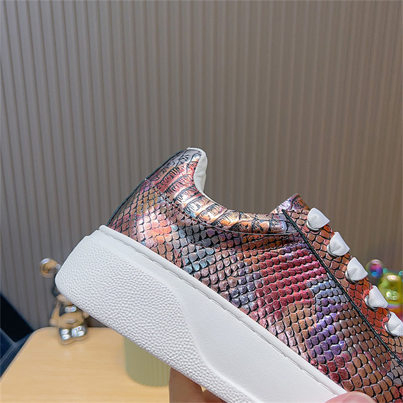 Vault Low-Top – Snake Red