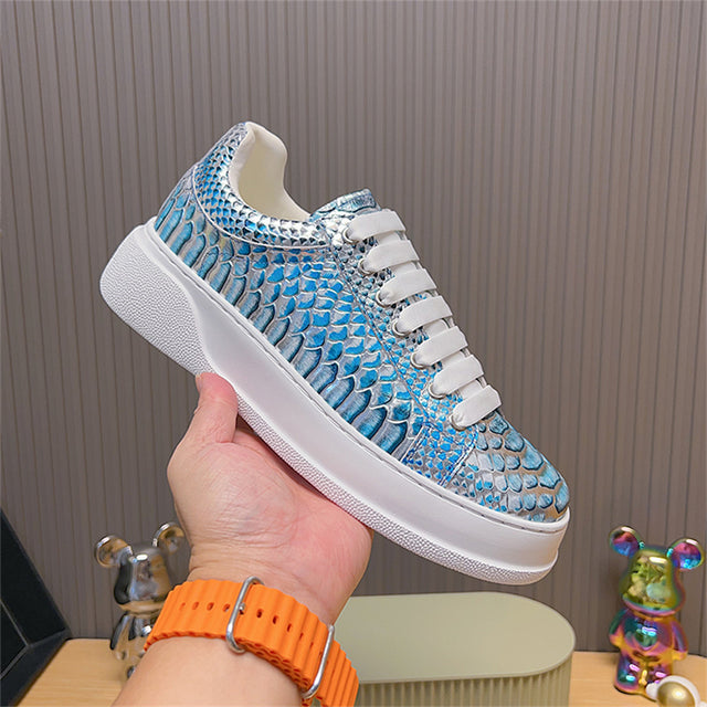 Vault Low-Top – Croc Green
