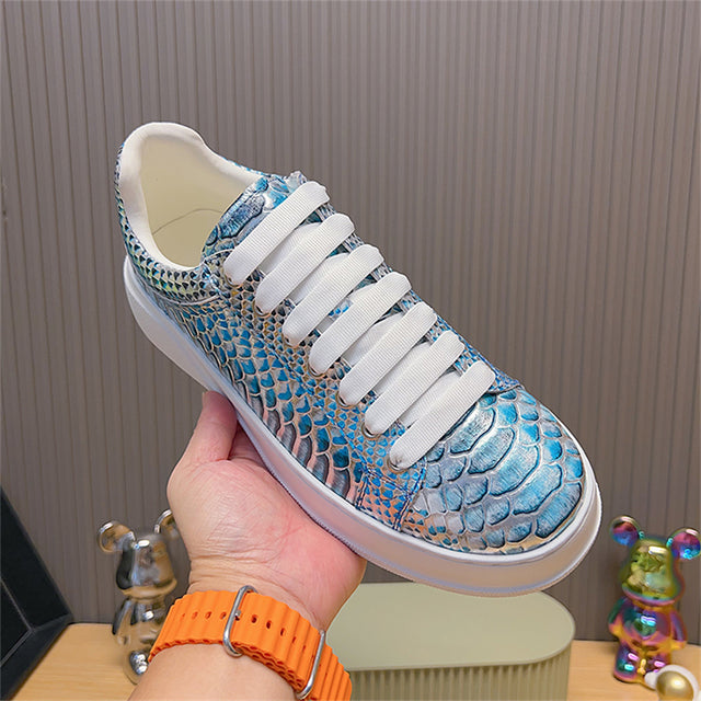 Vault Low-Top – Croc Green
