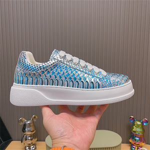 Vault Low-Top – Croc Green