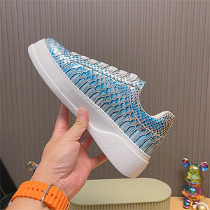 Vault Low-Top – Croc Green