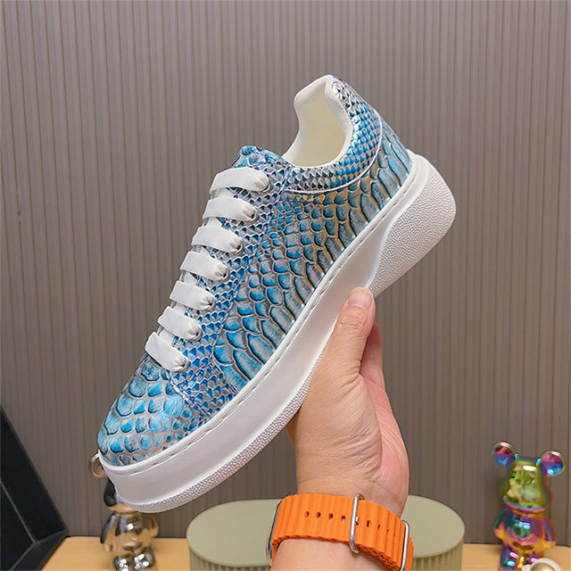 Vault Low-Top – Croc Green