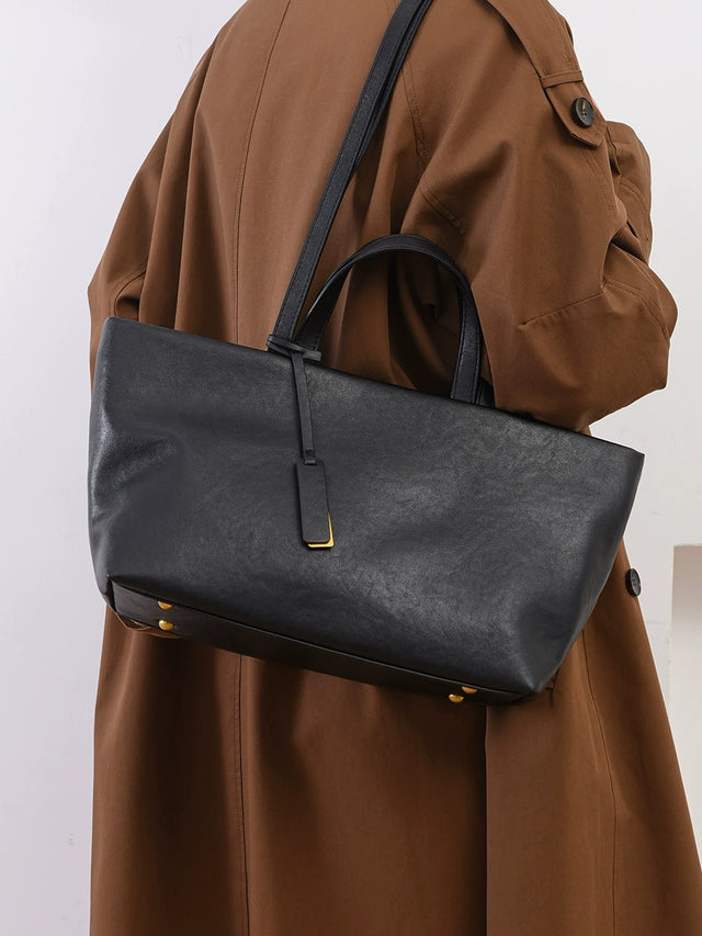 Veltique Leather Shoulder Bag