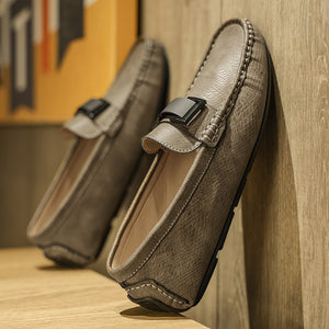 LuxLeather Casual Slip-ons Loafers