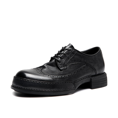 LavishLuxe Leather Dress Shoes