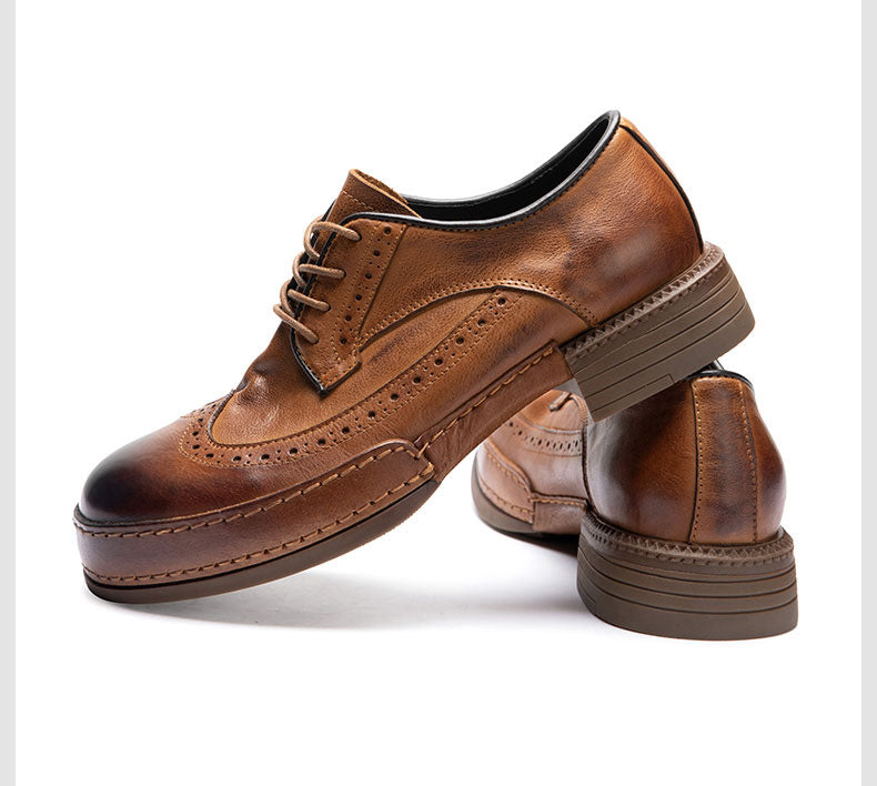 LavishLuxe Leather Dress Shoes