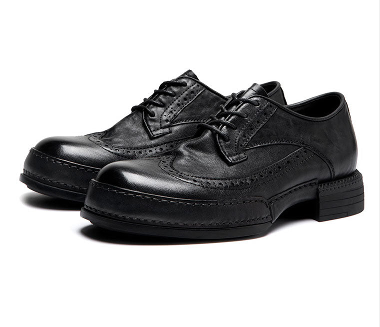 LavishLuxe Leather Dress Shoes