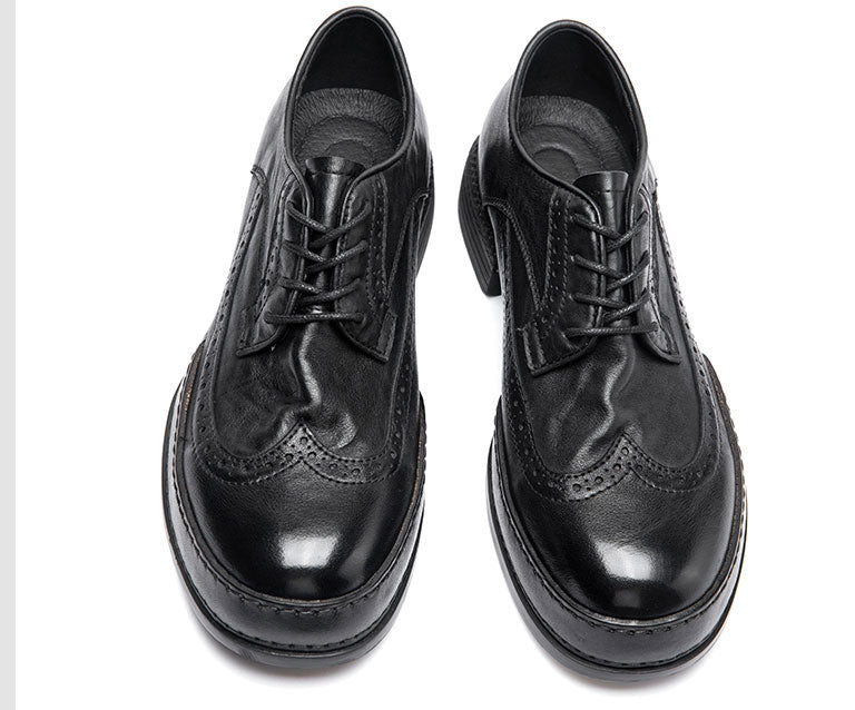 LavishLuxe Leather Dress Shoes