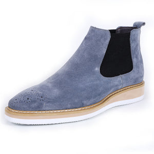 ChicHide Casual Platform Slip-On Ankle Boots