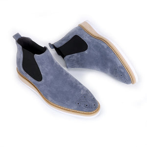 ChicHide Casual Platform Slip-On Ankle Boots