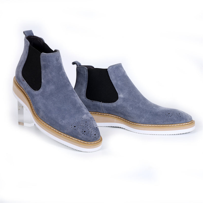 ChicHide Casual Platform Slip-On Ankle Boots