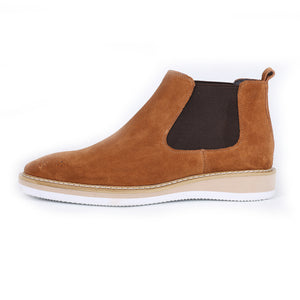 ChicHide Casual Platform Slip-On Ankle Boots