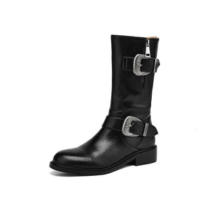 Marbelleve Slip Ankle Boots