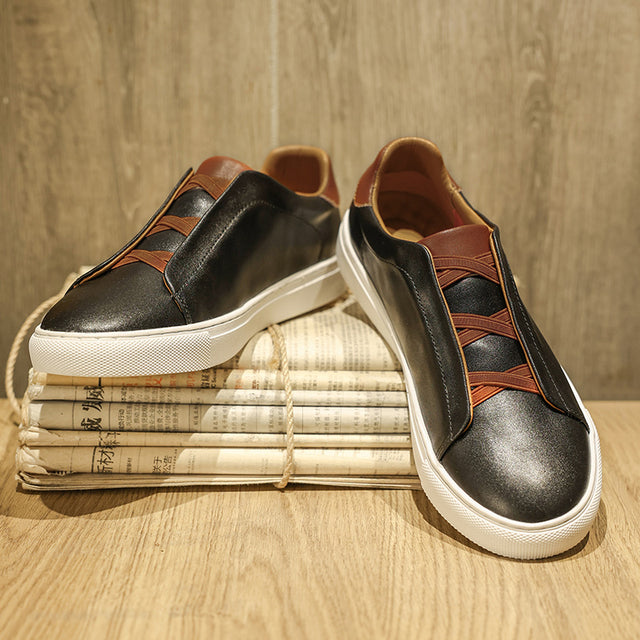 ExoticLux Breathable Slip-On Loafers