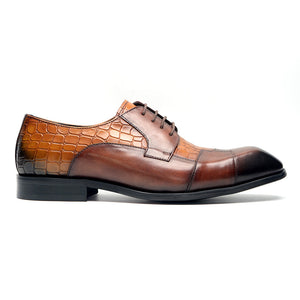 AlliElegance Luxe Brogue Oxford Dress Shoes