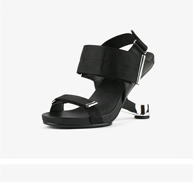 Veltique Buckle Heels Elegance