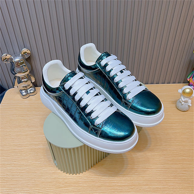 Vault Low-Top – Croc Green