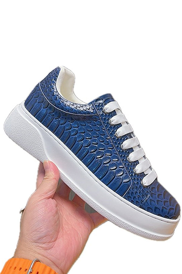 Vault Low-Top – Croc Green BLUE