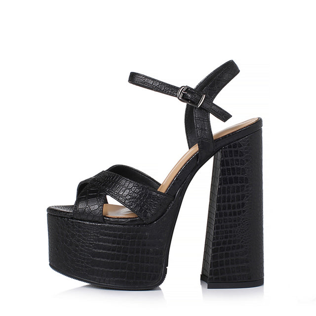 Bravonté Veltique Croctex Wedding Stilettos