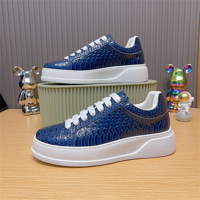 Vault Low-Top – Croc Green BLUE