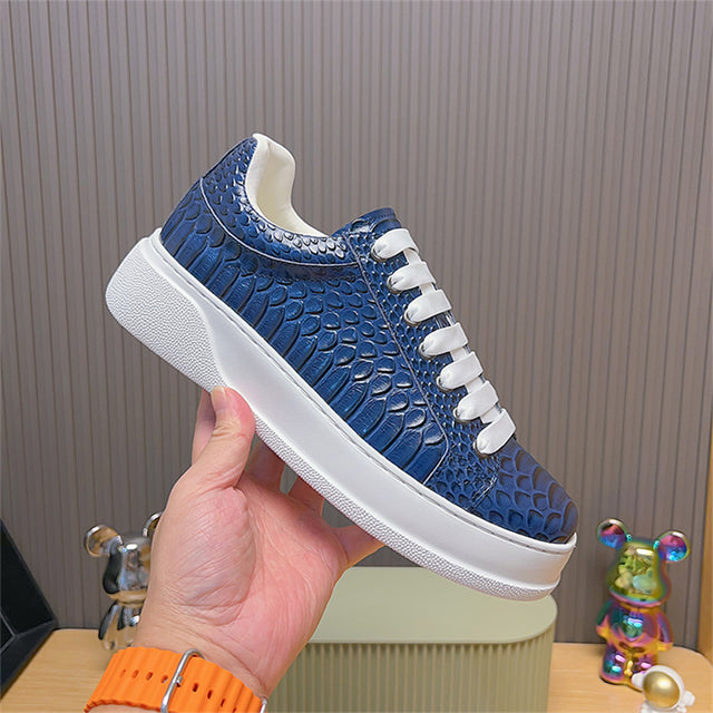 Vault Low-Top – Croc Green BLUE