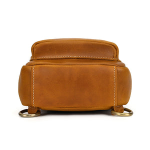 Elegant Genuine Leather Chest Bag