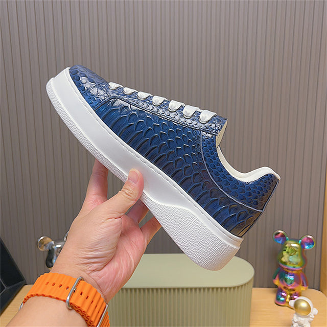 Vault Low-Top – Croc Green BLUE