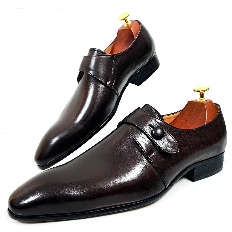 Serpatura Elegant Monk Slip-ons