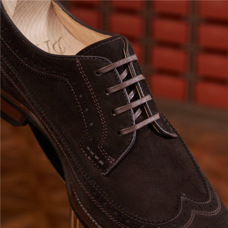 Classy Leather Lace Up Business Loafers