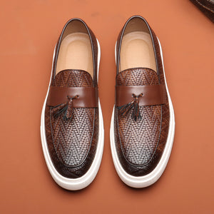 ChicPlatform  ElegantStep Slip-On Tassel Shoes