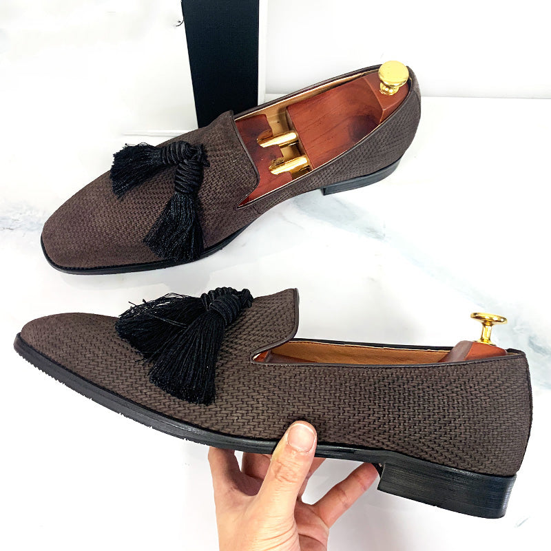 ExoticGator Luxe Tassel  Dress Shoes