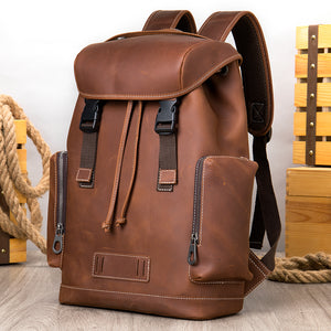 CrocoLux Zipper Softback Fashionable Backpack