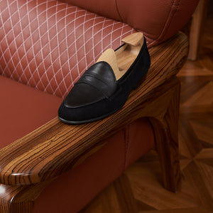 ModishLux Leather Chic Slip-Ons Loafers