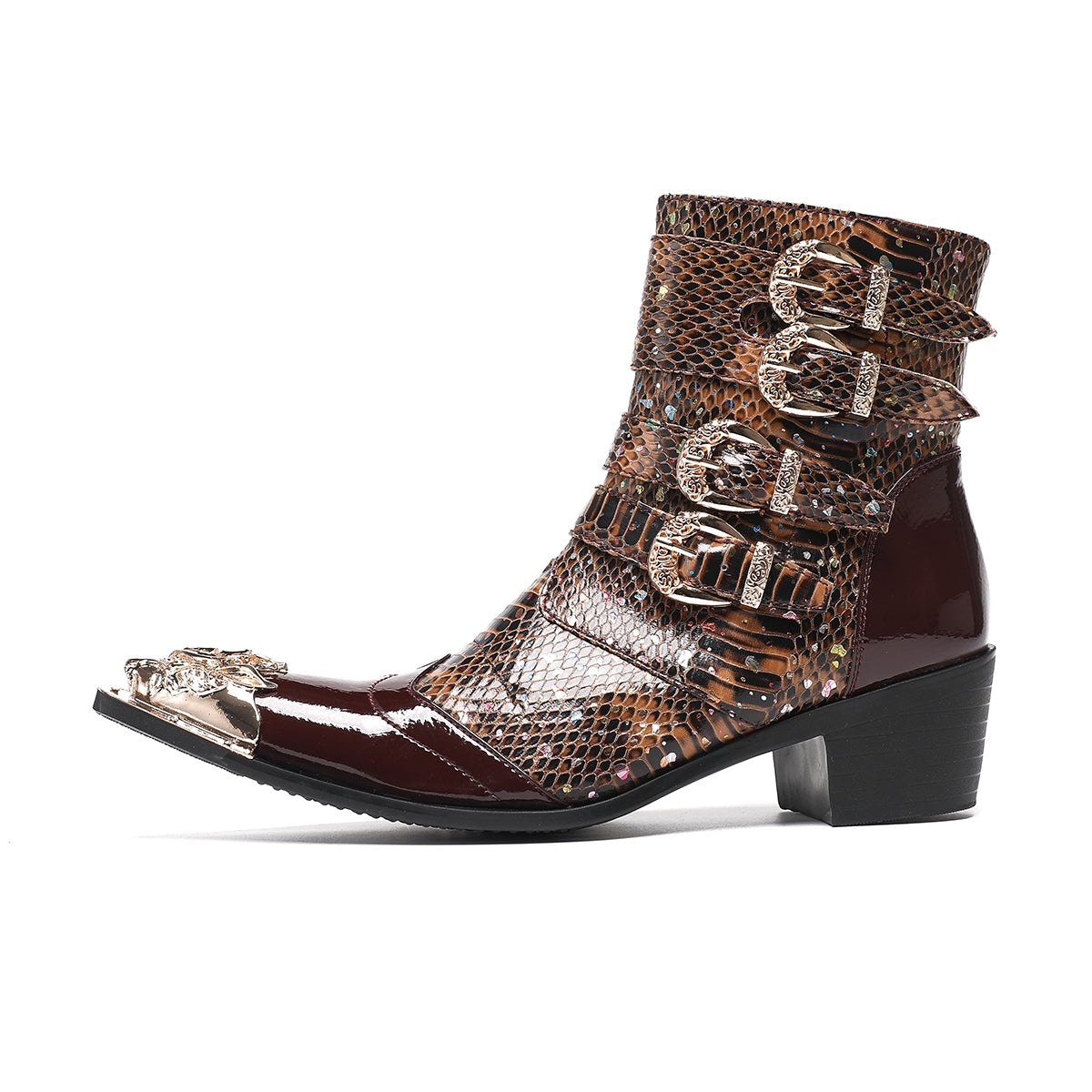 Ostranuxe Bridal Zipper Boots