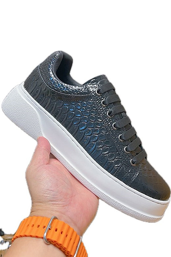 Vault Low-Top – Croc Green BLUE