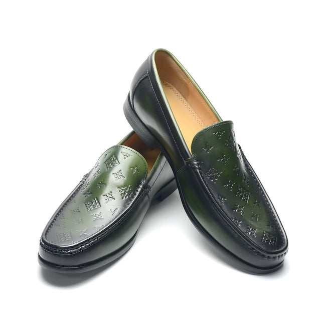Diamoré Celestova Ebonique Croc Brogues
