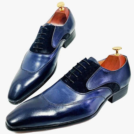 Luxury Pointed Toe Oxford Dress Shoes