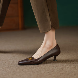 Opulessa Chromura Business Heels