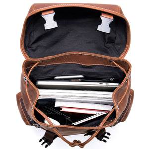 CrocoLux Zipper Softback Fashionable Backpack