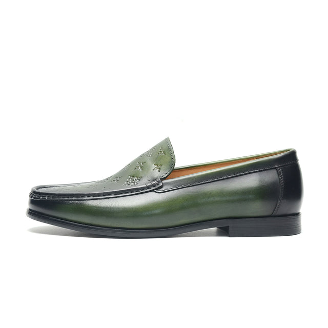 Diamoré Celestova Ebonique Croc Brogues