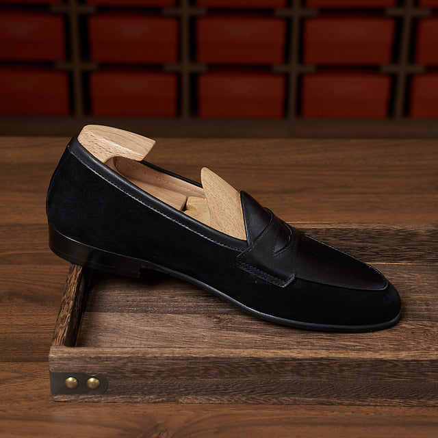 ModishLux Leather Chic Slip-Ons Loafers